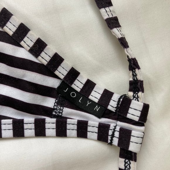 Rare Jolyn Striped Racerback top - Picture 4 of 4